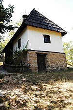 Vuk Karadžić's house today in the all-museum village Tršić.