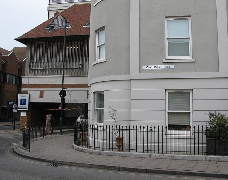 File:Watling Street sign in Canterbury.jpg