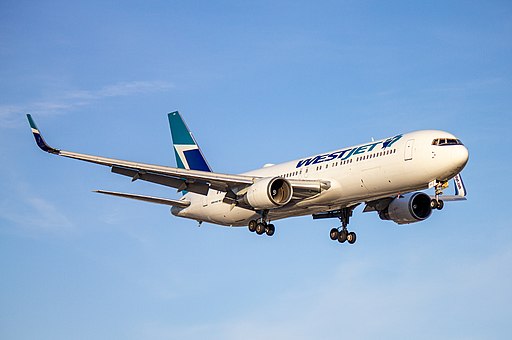 WestJet Boeing 767-300ER C-FOGT