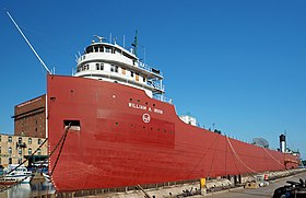 Le William A. Irvin en 2018 à Duluth