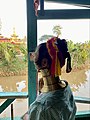 Woman from Kayan tribe on Lake Inle