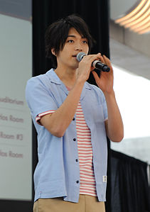 Yuya Matsushita à la cérémonie d'ouverture de Fanime 2011.jpg