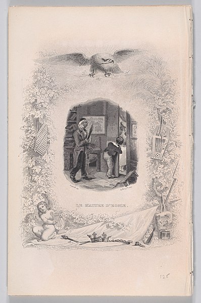 File:"The Schoolmaster" from The Songs of Béranger Met DP887526.jpg