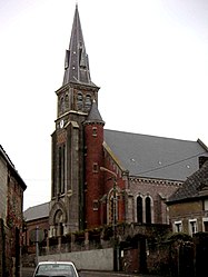 Die Kirche von Lesquielles-Saint-Germain