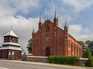 <span class="mw-page-title-main">Church of Saint Andrew Babola</span> Church in Narach, Belarus