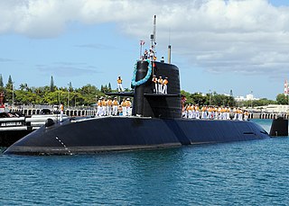 JS <i>Mochishio</i> Oyashio-class submarines