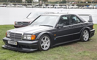 1991 Mercedes-Benz 190 E 2.5-16 Evolution II no. 494, front left