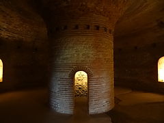 2014 Thracian tomb, Pomorie 02.JPG