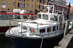 Hjortøboen at the wharf in Svendborg