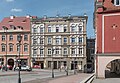 * Nomination 1 Market Square in Wałbrzych 1 --Jacek Halicki 06:35, 19 May 2017 (UTC) * Promotion Overall good quality; the perspectives seem correct, the buildings are not entirely straight. Some improvements can be made by cloning out the spots from birds in the sky. --Peulle 07:27, 19 May 2017 (UTC)