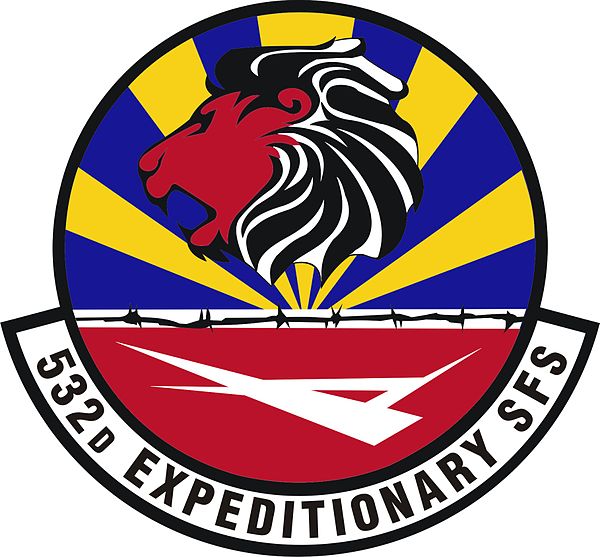 The emblem of the 532 ESFS.