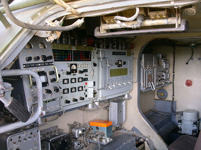 Inside the TEL of a Buk-M1-2 SAM system