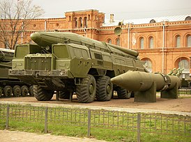Пусковая установка 9П120 советского ОТРК «Темп-С»