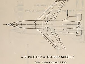 Aggregat 9: Weiterentwickelte geflügelte Version der Aggregat-4-Rakete (V2)