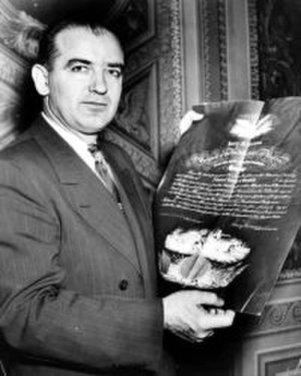 Photo Joseph McCarthy via Wikidata