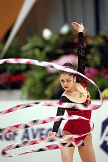 Teodora Alexandrova Bulgarian rhythmic gymnast