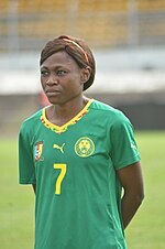 A(z) Gabrielle Onguéné lap bélyegképe