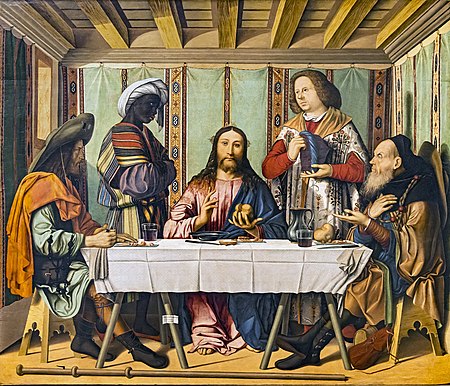 Supper at Emmaus - Gallerie dell'Accademia Accademia - La Cena in Emaus By Marco Maziale Cat.76.jpg