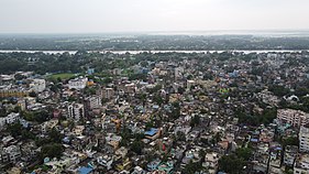 Stad en de Ganges