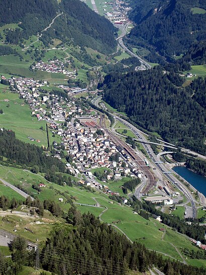 How to get to Airolo with public transit - About the place