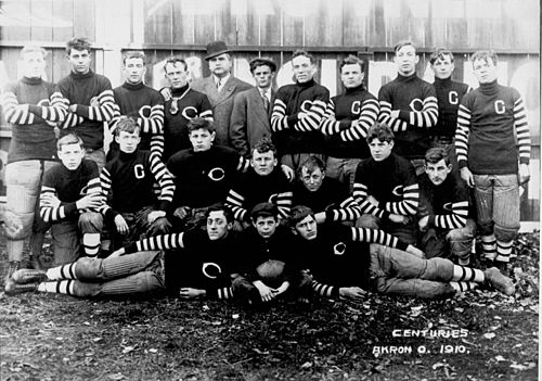 The Akron Pros in 1910.