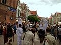 Amber Parade and preparation to common panoramic photo during III World Gdańsk Reunion