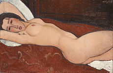 Reclining Nude, 1917, in The Metropolitan Museum of Art