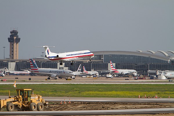 American operates its largest hub at Dallas Fort Worth International Airport.