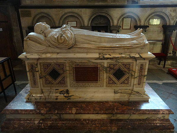 Archibald Campbell Tait's tomb in Canterbury Cathedral