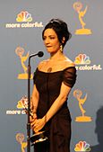 Archie Panjabi won an Emmy award for her role as Kalinda Sharma Archie Panjabi with Emmy crop.JPG