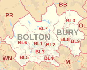 BL postcode area