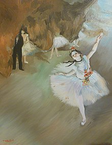 L'Etoile by Edgar Degas, c. 1878 Ballet (L'Etoile), Edgar Degas.jpg