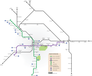 Bengaluru Commuter Rail Planned suburban rail network in Bengaluru, India