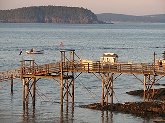 Bar Harbor dock