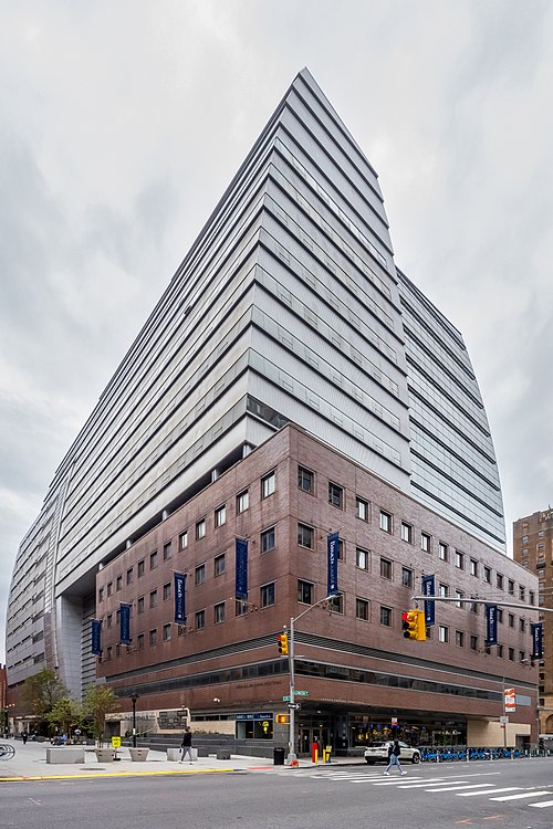 The Newman Vertical Campus is home to the Zicklin School of Business and Weissman School of Arts and Sciences.