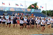 Deutsch: Beachhandball Europameisterschaften 2019 (Beach handball Euro); Tag 6: 7. Juli 2019 – Siegerehrungen English: Beach handball Euro; Day 6: 7 July 2019 – Medal ceremony