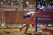 Deutsch: Beachhandball bei den Olympischen Jugendspielen 2018 in Buenos Aires; Tag 7, 13. Oktober 2018; Mädchen, Halbfinale – Niederlande-Kroatien 0:2 English: Beach handball at the 2018 Summer Youth Olympics in Buenos Aires at 13 October 2018 – Girls Semifinal – Netherlands-Croatia 0:2 Español: Handball de playa en los Juegos Olimpicos de la Juventud Buenos Aires 2018 en 13 de octubre de 2018 – Semifinales Femeninas - Países Bajos-Croacia 0:2