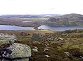 Le sommet du Ben Hiel - À la recherche de l'ENE vers le Loch Loyal - geograph.org.uk - 1083208.jpg