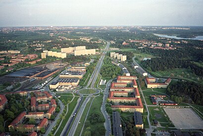 Vägbeskrivningar till Vällingby med kollektivtrafik