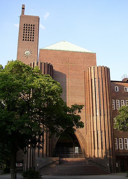 Berlin Hohenzollernplatz church steeple