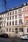 Apartment building in closed development