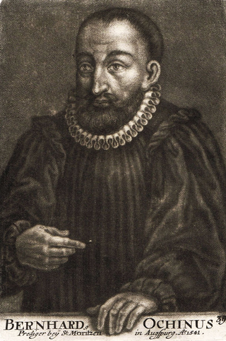 <span class="mw-page-title-main">Bernardino Ochino</span> Italian theologian (1487–1564)