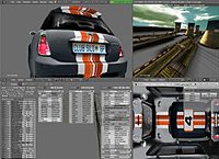 Skep 'n 3D-motorsportwedstryd met die Blender Game Engine.