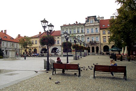 Bielsko Biała, Rynek general view