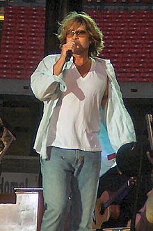 Cyrus at the CMA Music Festival in 2005