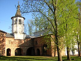 Колокольня церквей Благовещения и Михаила Архангела на Витковом переулке