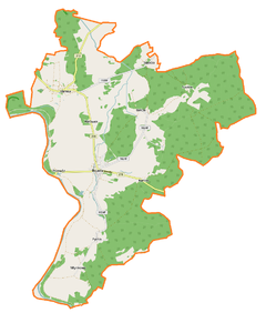 Mapa lokalizacyjna gminy Bojadła