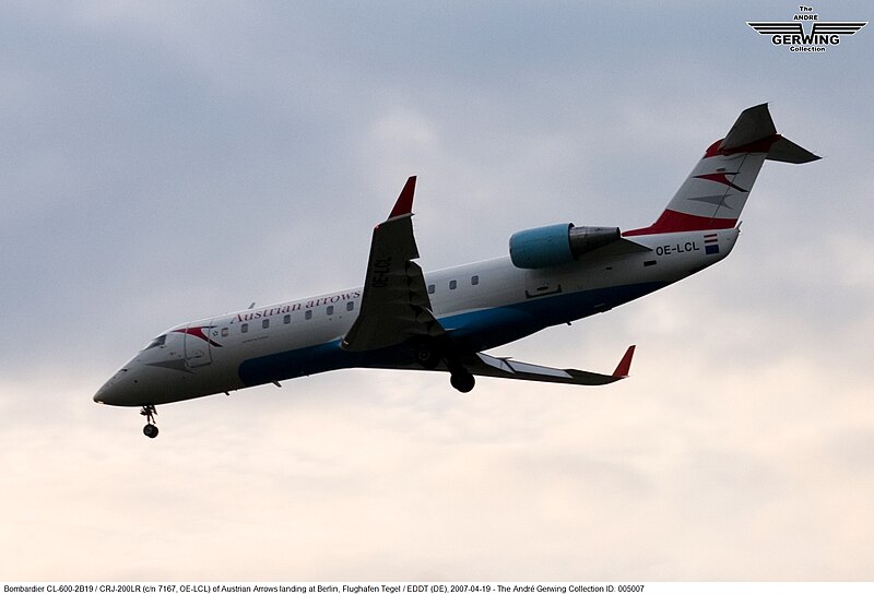 File:Bombardier CL-600-2B19 CRJ-200LR (cn 7167, OE-LCL) 2007-04-19 Andre Gerwing Collection ID 005007.jpg