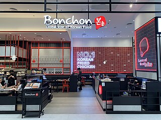 <span class="mw-page-title-main">Bonchon Chicken</span> South Korean fried chicken restaurant franchise
