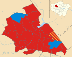 Brent 2014 results map